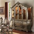 ACME Ragenardus China Cabinet with Light Touch in Vintage Oak