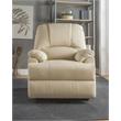 ACME Ixora Faux Leather Upholstered Recliner with Power Lift in Beige