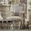 ACME Picardy Accent Chair with Pillow in Antique Pearl