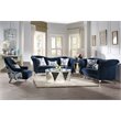 ACME Jaborosa Velvet Loveseat in Blue
