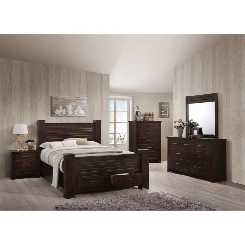 ACME Panang Mirror in Mahogany
