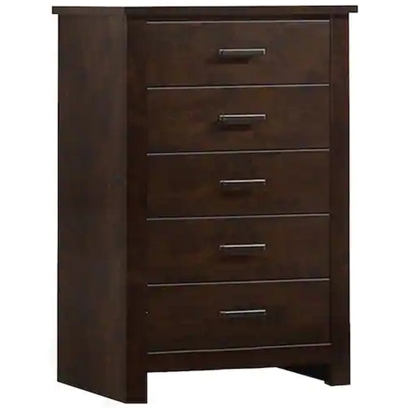 ACME Panang 5 Drawers Chest in Mahogany