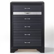 ACME Naima 6 Drawers Chest in Black
