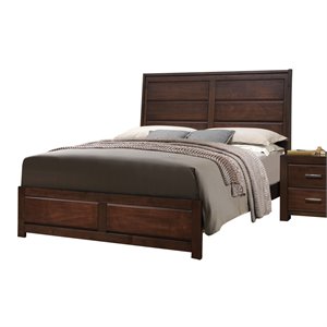 ACME Oberreit Eastern King Bed in Walnut