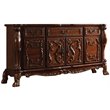 ACME Dresden 7 Drawers Dresser and Server in Cherry Oak