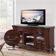 ACME Remington TV Stand in Brown Cherry