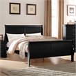 ACME Louis Philippe Full Bed in Black