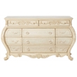 ACME Ragenardus 11 Drawers Dresser in Antique White