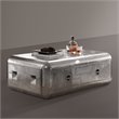 ACME Brancaster Square Coffee Table in Aluminum
