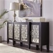 ACME Kacia Console Table in Antique Black