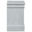 ACME Louis Philippe Nightstand in Platinum