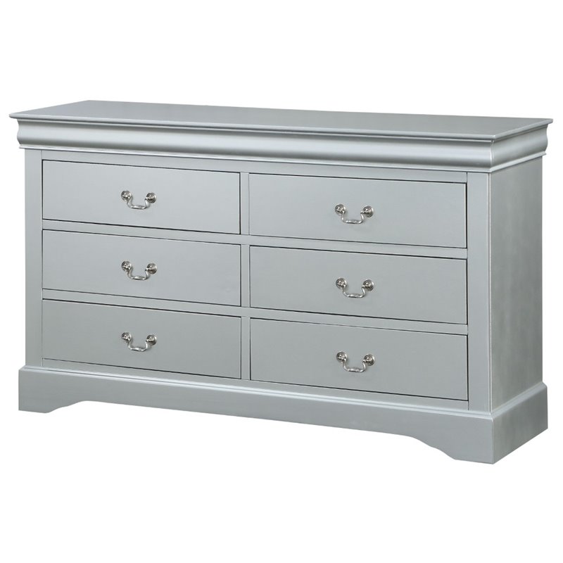 Acme Louis Philippe Dresser In Platinum 26735