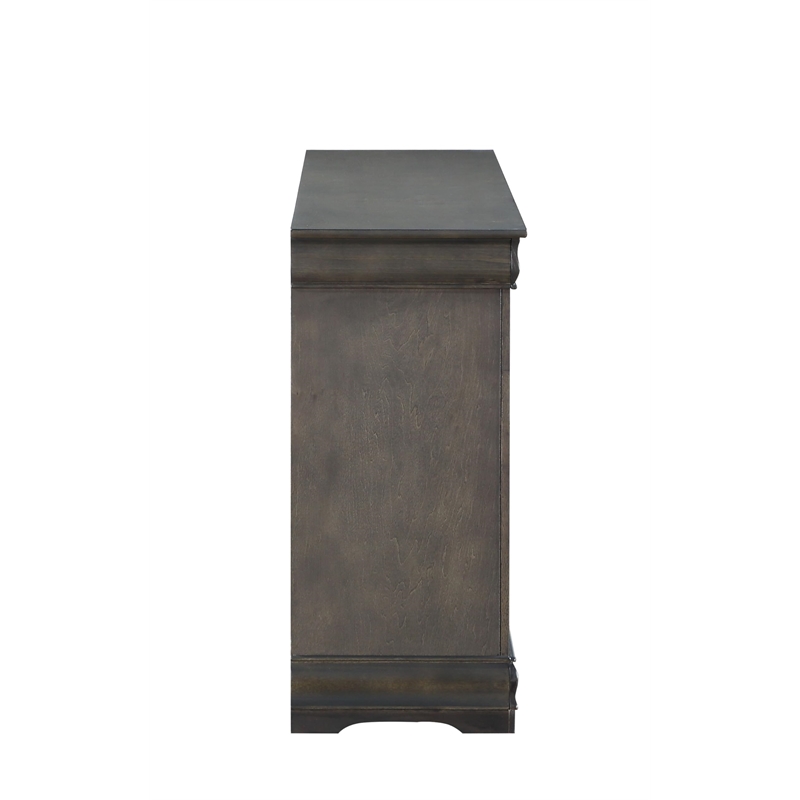 ACME Louis Philippe Dresser in Dark Gray