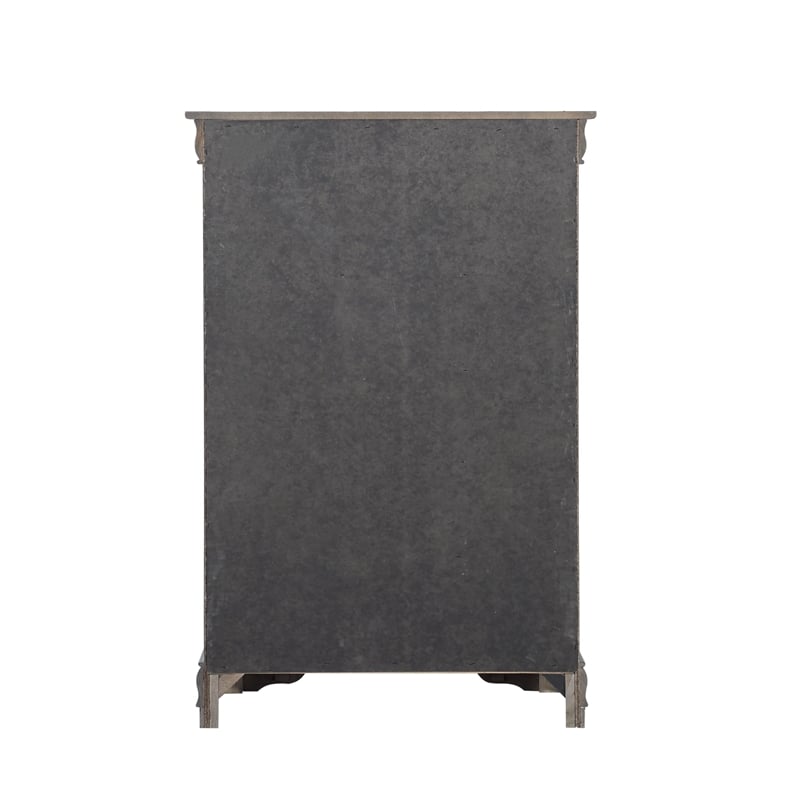 ACME Louis Philippe Chest in Dark Gray
