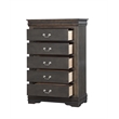 ACME Louis Philippe Chest in Dark Gray