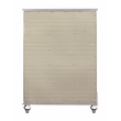 ACME Kaitlyn 5-Drawer Wooden Chest in Champagne White
