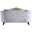 ACME Sheridan Loveseat with 5 Pillows in Cream Fabric