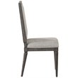 ACME Artesia Wooden Upholstered Side Chair Set of 2 in Salvaged Natural