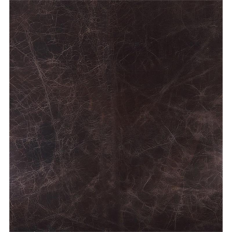 ACME Zooey Tufted Leather Upholstered Swivel Office Chair in Distress Chocolate