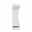ACME Furniture Noralie Fireplace in Mirrored and Faux Diamonds