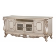 ACME Gorsedd Wooden 4-Door TV Stand with Compartment in Golden Ivory