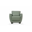 ACME Valeria Leather Chair in Watery