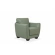 ACME Valeria Leather Chair in Watery