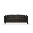 ACME Matias Leather Sofa in Chocolate