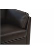 ACME Matias Leather Sofa in Chocolate
