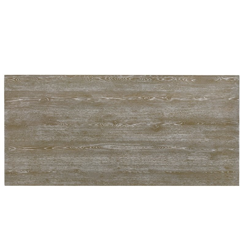 ACME Gabrian Rectangular Wooden Dining Table in Reclaimed Gray