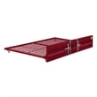 ACME Cargo Metal Cargo Container Style Twin Trundle with Casters in Red