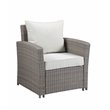 ACME Tahan 4 Piece Wicker Patio Sofa Set in Gray