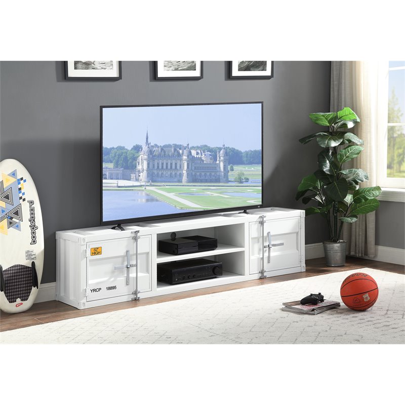 Acme Cargo Tv Stand In White