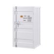 ACME Cargo Metal Chest with 1 Door in White