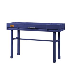 acme cargo vanity desk in blue
