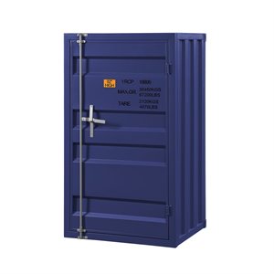 acme cargo chest with 1 door in blue