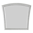 ACME Maverick Wooden Mirror in White Platinum