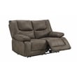 ACME Harumi Loveseat (Power Motion) in Gray Fabric