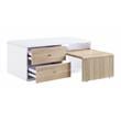 ACME Verux Coffee Table in White High Gloss &