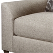 ACME Petillia Pillow Back Sloped Arms Chair in Sandstone Fabric