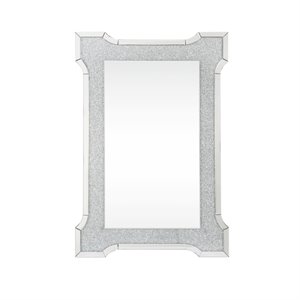 Beaumont Lane Mirrored Umbrella Stand in Pewter