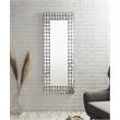 ACME Dominic Wooden Frame Wall Decor Mirror with Beveled Edges in Mirrored