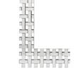 ACME Dominic Wooden Frame Wall Decor Mirror with Beveled Edges in Mirrored
