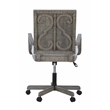 ACME Artesia Fabric Upholstered Executive Office Chair in Salvaged Natural