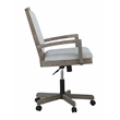 ACME Artesia Fabric Upholstered Executive Office Chair in Salvaged Natural