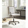 ACME Artesia Fabric Upholstered Executive Office Chair in Salvaged Natural