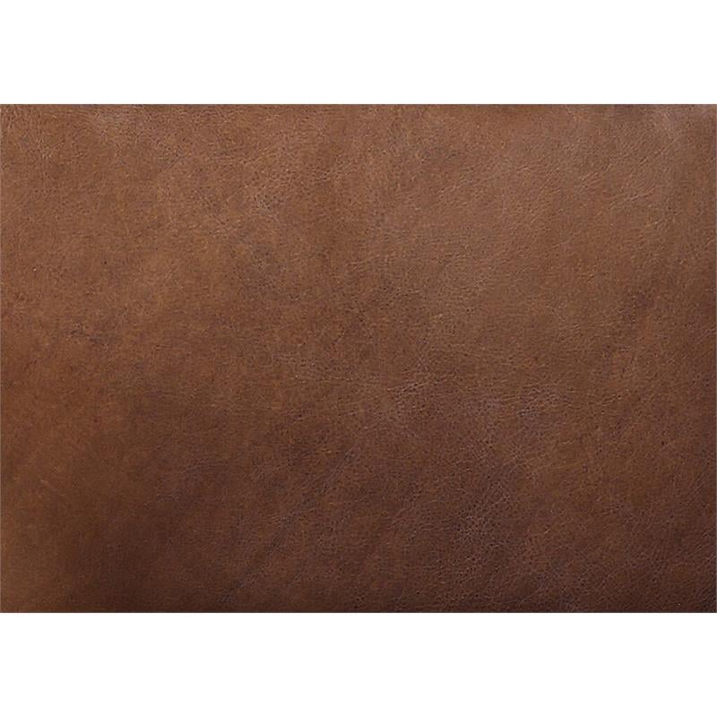 ACME Indra Leather Upholstered Swivel Office Chair in Vintage Chocolate