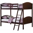 ACME Toshi Twin/Twin Bunk Bed in Espresso