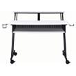 ACME Suitor Wooden Top Music Recording Studio Desk in White and Black