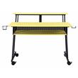 ACME Suitor Wooden Top Music Recording Studio Desk in Yellow and Black